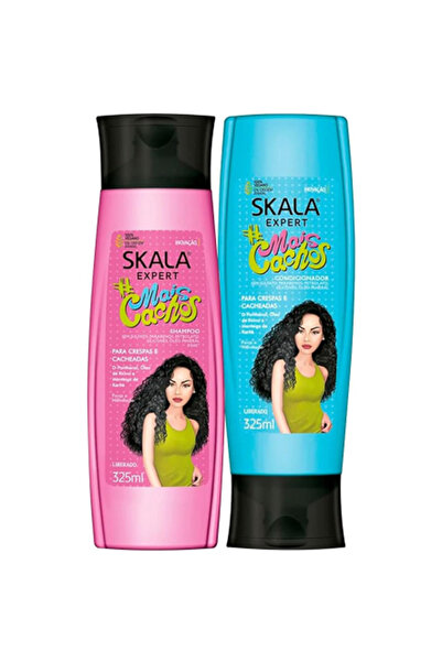 SKALA مجموعة سكالا ميس كاشوز – شامبو وبلسم للشعر الكيرلي