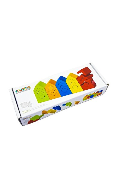 CUBIKA Cubika Wooden Toy, Building Set - Towers