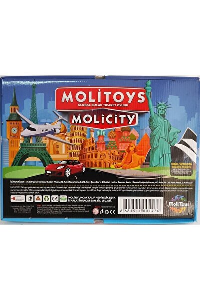 Moli Toys Emlak Ticaret Oyunu Molicity