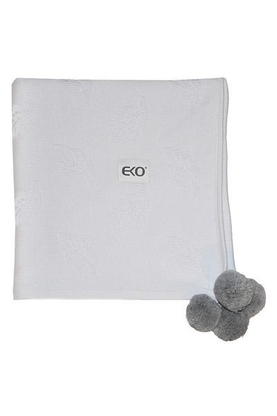 EKO Bamboo Blanket, Eko, 80x80 cm, White
