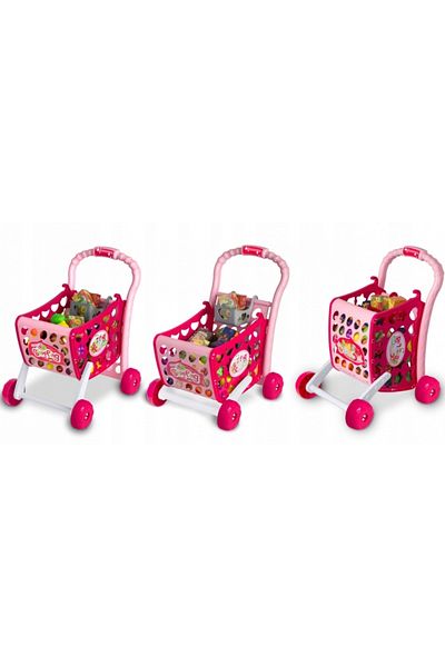 Ricokids Cos de cumparaturi cu accesorii incluse Ricokids 773401 - Roz