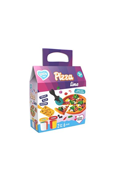 OKTO Set Plastilina 100% , Lovin'do, Pizza Time