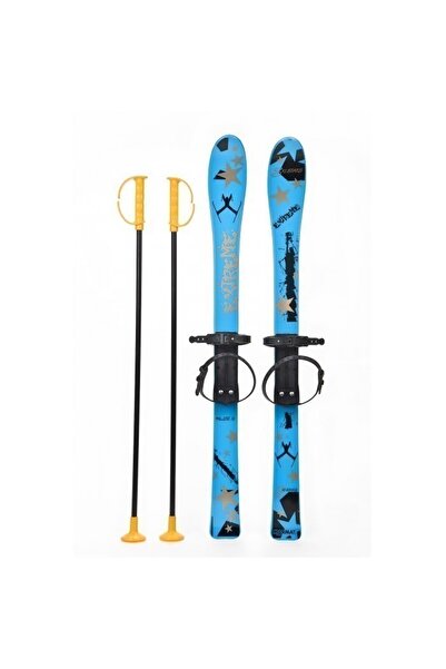 OEM Schiuri copii Marmat 90 cm - Albastru