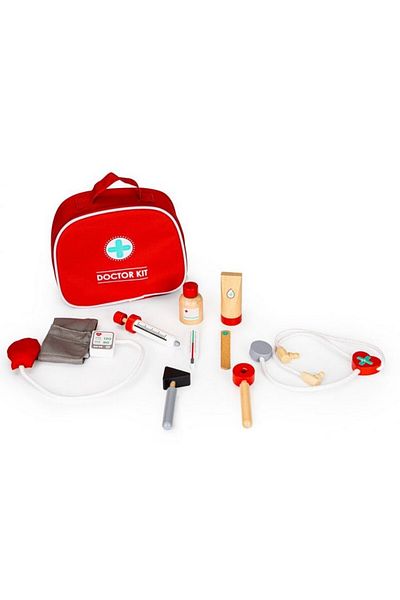 OEM Lékárnička s 9 dřevěnými prvky Ecotoys 4501