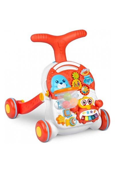 Ricokids Antemergator educational 2 in 1 Ricokids RK-810 Alb cu rosu