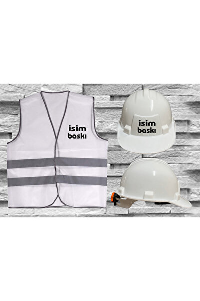 Teknik İKAZ YELEĞİ SETİ ( İsim baskılı )