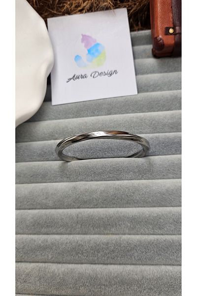 AURA Silver Colored Steel Hairdresser