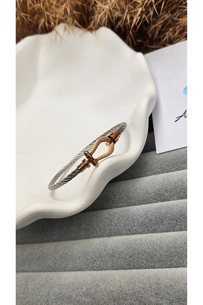 AURA Steel Men's Bracelet Mesh Model