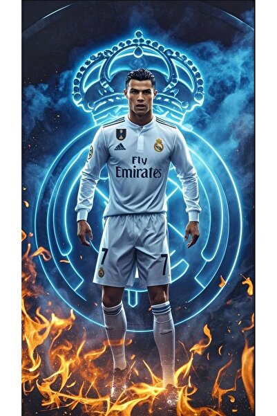 Sticksy Cristiano Ronaldo 33x48 Poster Duvar Posteri - Kağıt Afiş HD Baskı