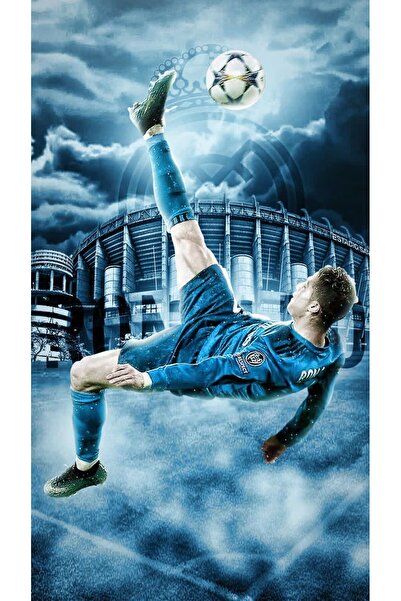 Sticksy Cristiano Ronaldo Poster, Kalın Kağıt - Çerçevesiz Poster - HD Kalite