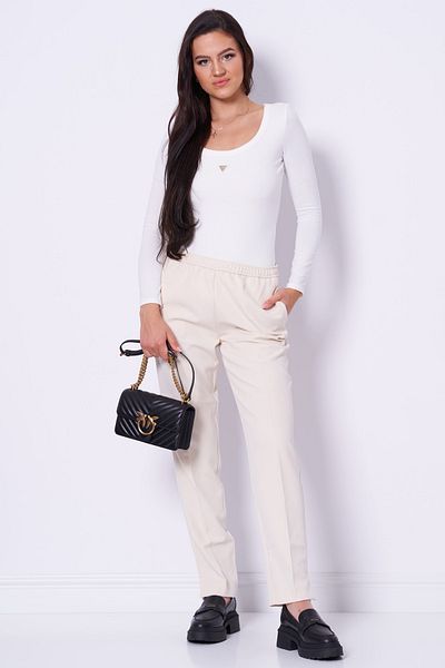 Guess Jeans Cămașă body albă de damă 1314 Blugi Guess