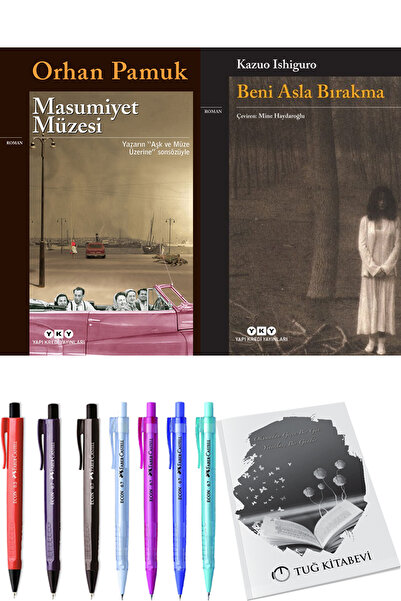 Yapı Kredi Yayınları Masumiyet Müzesi ve Beni Asla Bırakma + Hediyeli