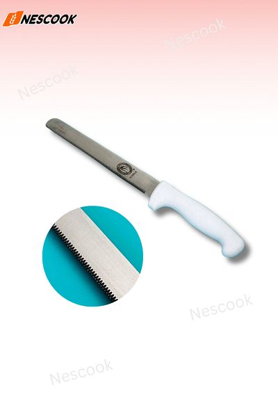 nescook Steel Cake Cutting Knife with Plastic Handle 19cm