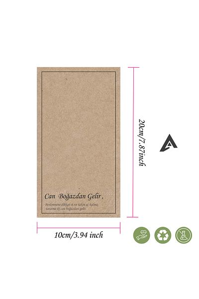 Kraft 40X40Cm Can Come from the Throat Napkin Set