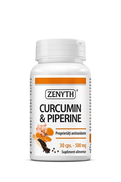 ZENYTH Curcumin & Piperine 30 Cps