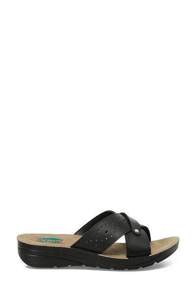 Polaris 403003 .Z5Fx Black Women's House Slippers