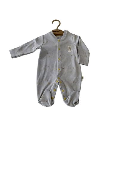 Biorganic Bioorganic Save the Seahorse Newborn Jumpsuit