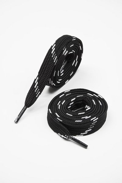 Dokubağ 120 cm Flat Campus Compatible Stripe Pattern Wide Shoelaces - 1 Pair