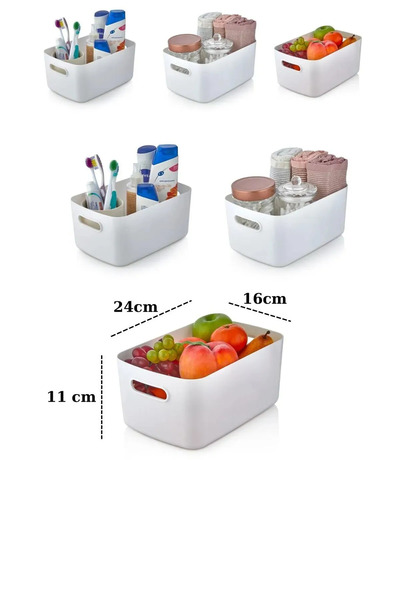 CocoVia 3 Stylish 3.5 Liter In-Cabinet Refrigerator - Bathroom and Basket Organizer