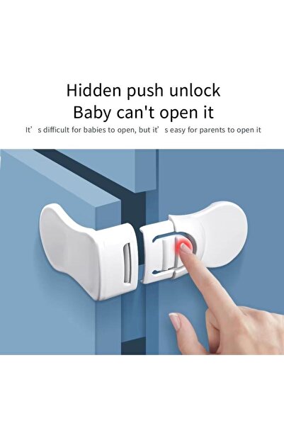 jetfast 6 Pcs Door Handle - Child Protective Lock and Security Lock