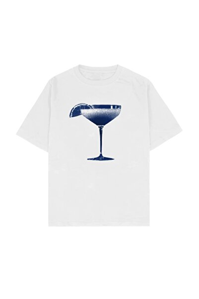SVART WEAR Martini Premium cu imprimeu supradimensionat Unisex tricou