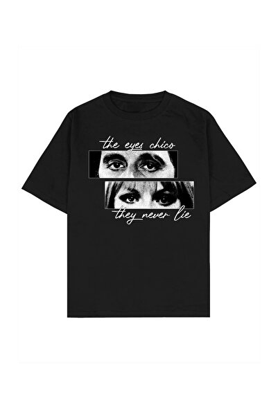 SVART WEAR Tricou unisex oversize cu imprimeu premium THE EYE SCARFACE
