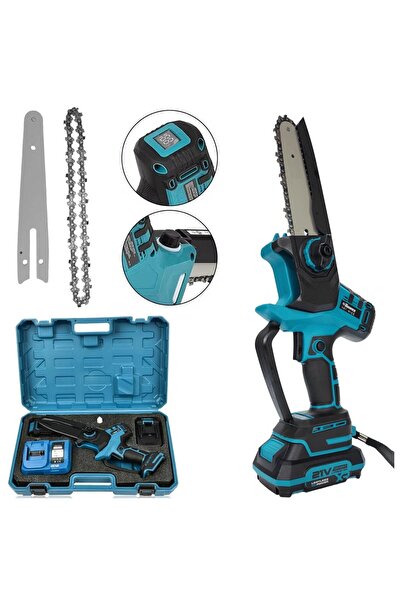 prohummer Otomatik Yağlamalı Dijital Göstergeli Şarjlı El Testeresi Ağaç Odun...