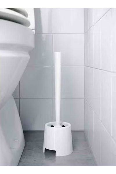co arma Toilet Brush Holder White 36.5cm