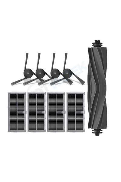robotyedek Dreame X40 Ultra L40 Ultra مجموعة فلتر Hepa المتوافقة مع الممسحة - 9 قطع