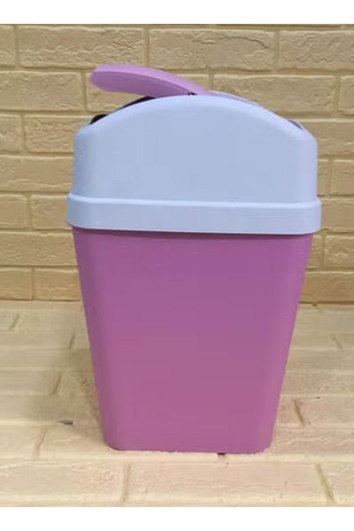 co arma Pink tipping waste container suitable for offices and living rooms