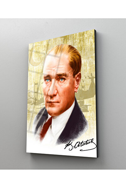 ATATÜRK CAM TABLO