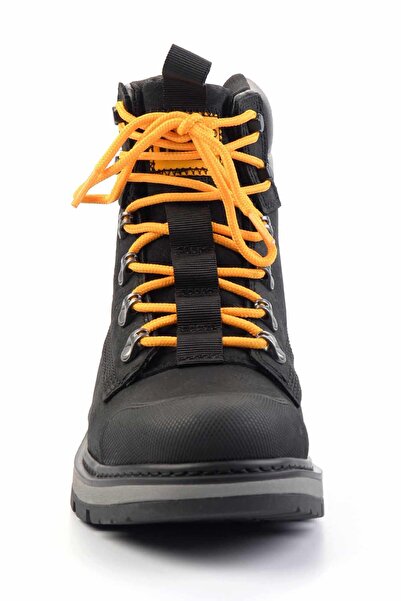 Caterpillar Black Hakiki Deri Erkek Bot & Bootie CAT1111111303