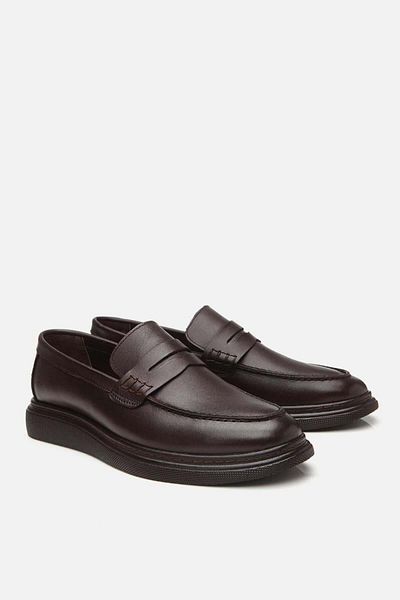 Yaya by Hotiç Kaffee Herren Loafer Schuhe 02AYY 308590 A480