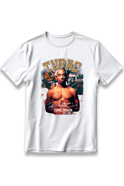 EZG Business Tricou Tupac Thug Life Oversize Unisex 100% bumbac țesătură groasă