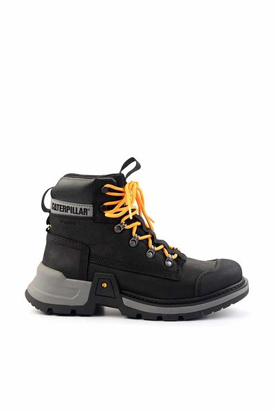 Caterpillar Men's Boots - Genuine Leather Black Botie Cat 1111111303