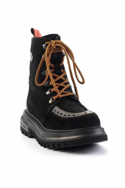 Harley Davidson Black Leather Erkek Bot & Bootie HD1777061902