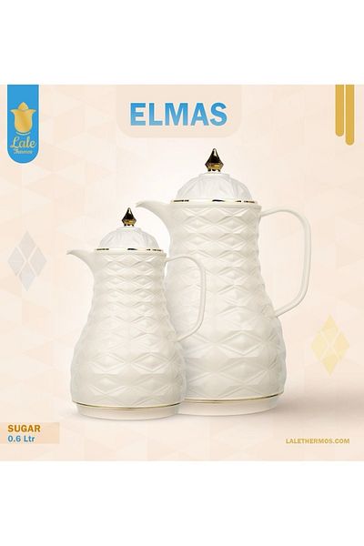 Rema Attractive Coffee and Tea Fridge Thermos Set with Elegant Design made in Turkey 1L + 0.5L