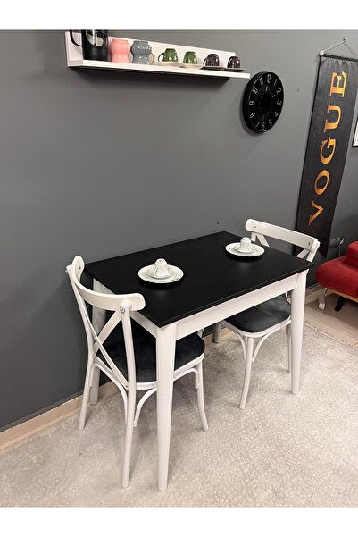 VOGUE TASARIM VE AKSESUAR 60x90 Mutfak Masası | Küçük Alanlar İçin Uygun | Ka...