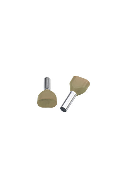 tbloc Ies 2x16,0/14 Beige Double Entry Ferrule Isolated F Norm 50 Pack