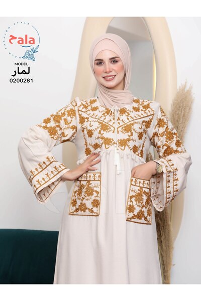 Genrics Comfortable and flowing cotton reception jalabiya