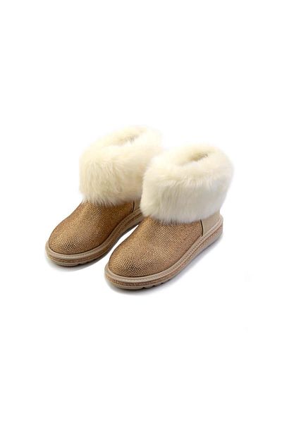 Bambi Γυναικείες Μπότες & Μποτάκια Beige Suede K02192186002