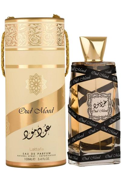 lattafa Oud Mood - Perfume For Unisex - Eau De Parfum, 100 Ml
