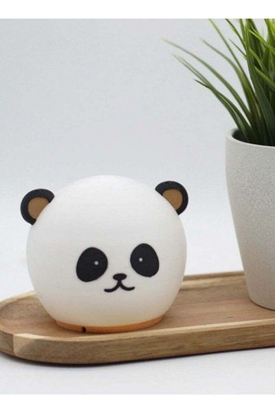 3D Brothers LED Panda Table Lamp Light for Home/Office USB Port house