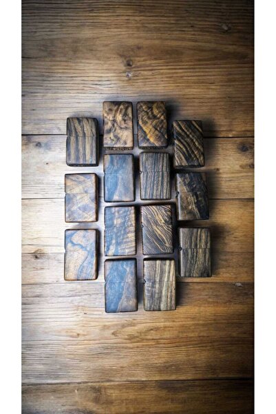 Turna Ahşap benzinli çakmak ( kök ceviz ağacı )