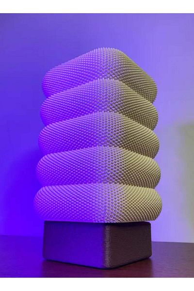 3D Brothers Serenity Lamp with Modern Design Dark