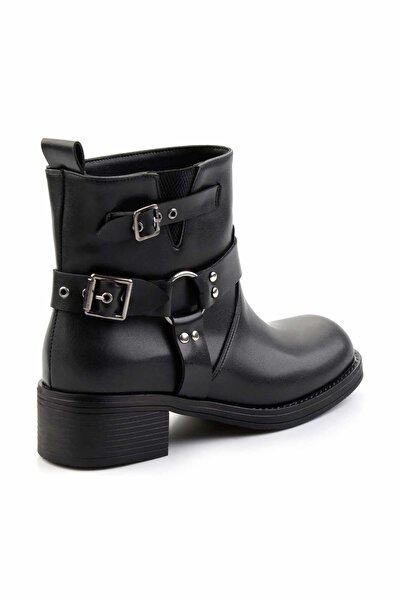 Bambi Siyah Kadın Bot & Bootie K02156203409