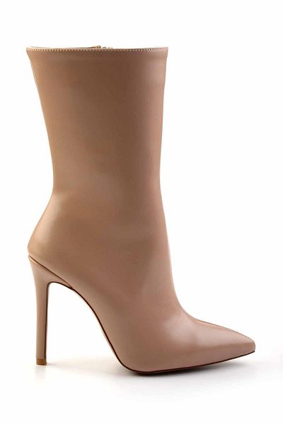 Bambi Γυναικείες Μπότες Nude Color - K02209740309 Model Bootie