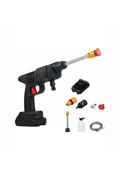 Genel Markalar ŞARJLI OTO YIKAMA TABANCASI YÜKSEK BASINÇLI ARAÇ YIKAMA MAKİNESİ BAHÇE YIKAMA VE SULAMA TABANCASI