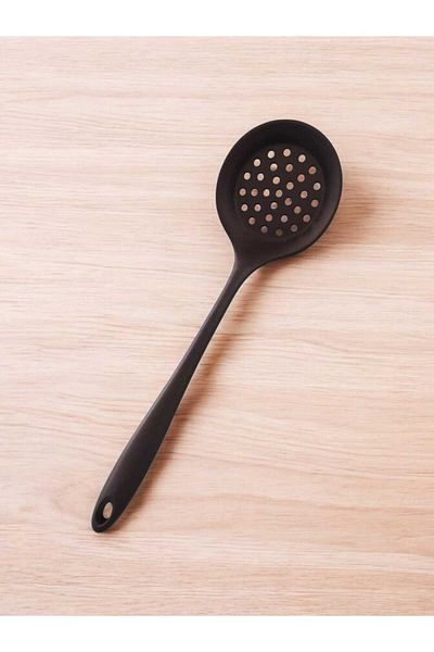 elfnur Hard Tip Heat Resistant Fireproof Non-Stick Silicone Colander 33 cm