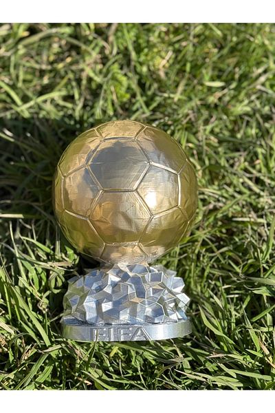 Goplast Premium Ballon d'or Cup κύπελλο επιβράβευσης μπαλονιών φωτεινό χρυσό χρώμα (προϊόν 1 κιλό)